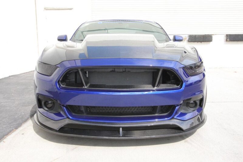 Anderson Composites 2015-2017 Ford Mustang Double Sided Carbon Fiber Cowl Hood - Image 7
