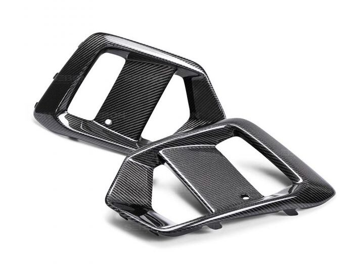 Seibon Carbon 2016-2018 Ford Focus RS Carbon Fiber Fog Light Surrounds