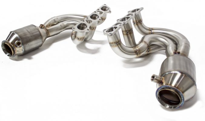 GMG Racing 2014-2019 Porsche 991/GT3/RS/R World Challenge Long Tube Headers (Catted)