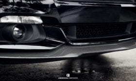 Anderson Composites 2015-2017 Ford Mustang Carbon Fiber Type-AC Front Chin Splitter - Image 1