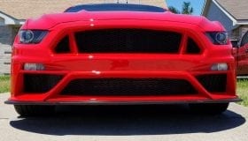 Anderson Composites 2015-2017 Ford Mustang Ford GT Style Fiberglass Front Bumper - Image 5