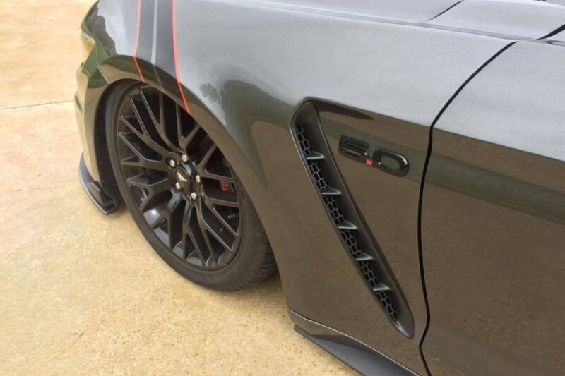 Anderson Composites 2015-2017 Ford Mustang GT350 Style Fiberglass Front Fenders (Pair)