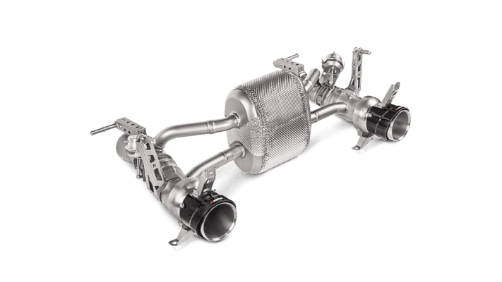 Akrapovic 2015-2019 Ferrari 488 GTB/Spider Slip-On Titanium Exhaust