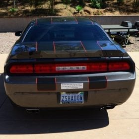 ZL1 Addons 2009-2023 Dodge Challenger Hellcat/SRT/Scat Pack/RT Wickerbill Wing - Image 5