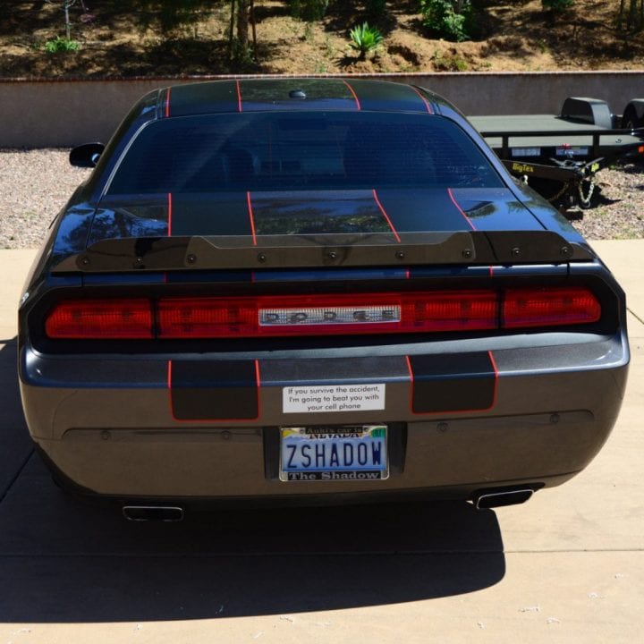 ZL1 Addons 2009-2023 Dodge Challenger Hellcat/SRT/Scat Pack/RT Wickerbill Wing - Image 6