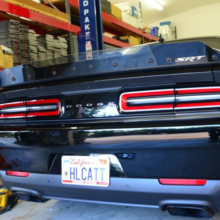 ZL1 Addons 2009-2023 Dodge Challenger Hellcat/SRT/Scat Pack/RT Wickerbill Wing - Image 3