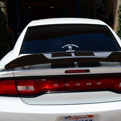 ZL1 Addons 2011-2014 Dodge Charger RT/SXT Stealth Wickerbill Wing