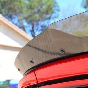 ZL1 Addons 2015-2023 Dodge Charger Hellcat/SRT/Daytona/Scat Pack Carbon Fiber Wickerbill Wing - Image 1