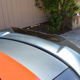 ZL1 Addons 2015-2023 Dodge Charger Hellcat/SRT/Daytona/Scat Pack Carbon Fiber Wickerbill Wing - Image 2