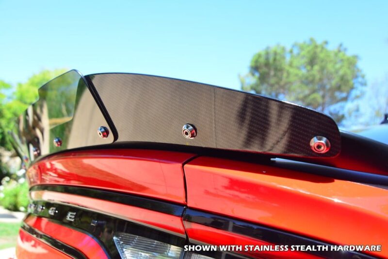 ZL1 Addons 2015-2023 Dodge Charger Hellcat/SRT/Daytona/Scat Pack Carbon Fiber Wickerbill Wing