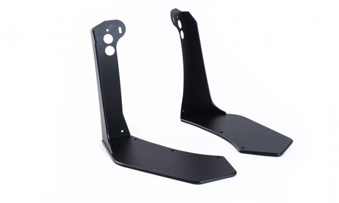 ZL1 Addons 2015-2023 Ford Mustang GT500 Style Splitter Winglet and Fender Extensions