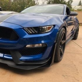ZL1 Addons 2015-2023 Ford Mustang GT500 Style Splitter Winglet and Fender Extensions - Image 5