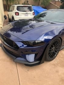 ZL1 Addons 2015-2023 Ford Mustang GT500 Style Splitter Winglet and Fender Extensions - Image 4