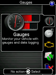 COBB Accessport V3 — Live Gauges