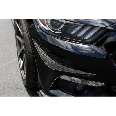 APR Performance 2015-2017 Ford Mustang Carbon Fiber Front Bumper Canards