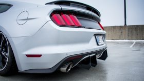 LiquiVinyl 2015-2017 Ford Mustang "Premium Rear Bumper" Diffuser Fins - Image 1