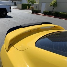 ZL1 Addons 2018-2023 Ford Mustang Performance Pack 1 Wickerbill Wing - Image 4
