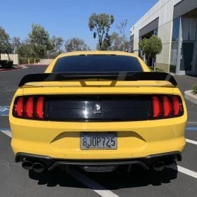 ZL1 Addons 2018-2023 Ford Mustang Performance Pack 1 Wickerbill Wing - Image 2