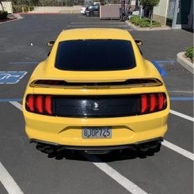 ZL1 Addons 2018-2023 Ford Mustang Performance Pack 1 Wickerbill Wing - Image 3