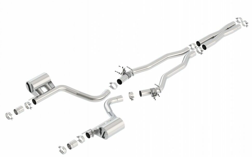 Borla Exhaust 2015-2021 Dodge Challenger R/T SCAT Pack SRT 392 ATAK Cat-Back Exhaust (Valved)