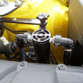 UPR Products 2015-2023 Ford Mustang Ecoboost Plug N Play Single Valve Catch Can - Image 4