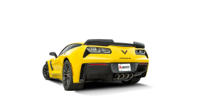 Akrapovic 2014-2019 Chevrolet Corvette Z06 (C7) Slip-On Line Titanium Exhaust with Carbon Tips - Image 1