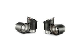 Akrapovic 2014-2019 Chevrolet Corvette Z06 (C7) Slip-On Line Titanium Exhaust with Carbon Tips - Image 3