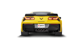 Akrapovic 2014-2019 Chevrolet Corvette Z06 (C7) Slip-On Line Titanium Exhaust with Carbon Tips - Image 4