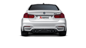 Akrapovic M3 Slip-On Line Titanium Exhaust (Carbon Tips) for BMW M3 - Image 2