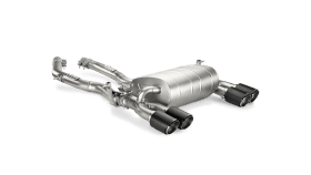 Akrapovic M3 Slip-On Line Titanium Exhaust (Carbon Tips) for BMW M3 - Image 4