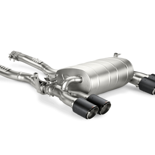Akrapovic 2014 2018 BMW M3 Slip On Line Titanium Exhaust 0006