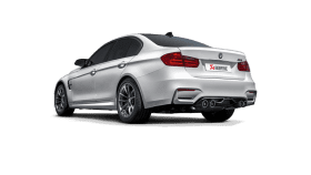 Akrapovic M3 Slip-On Line Titanium Exhaust (Carbon Tips) for BMW M3 - Image 6