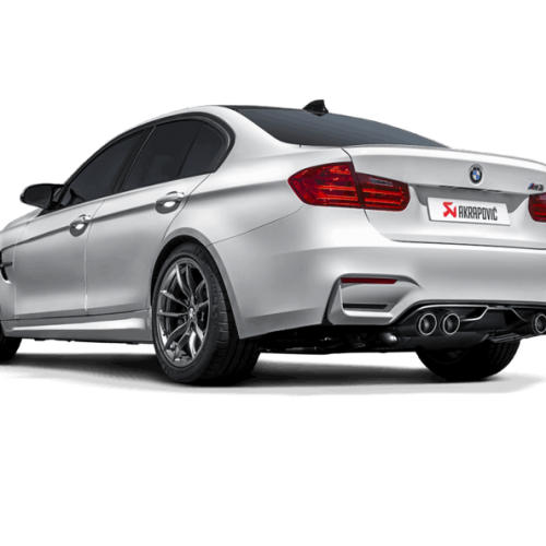Akrapovic 2014 2018 BMW M3 Slip On Line Titanium Exhaust 0008