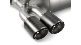 Akrapovic M3 Slip-On Line Titanium Exhaust (Carbon Tips) for BMW M3 - Image 3
