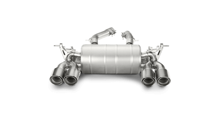 Akrapovic 2014-2018 BMW M3 Slip-On Line Titanium Exhaust (Titanium Tips)