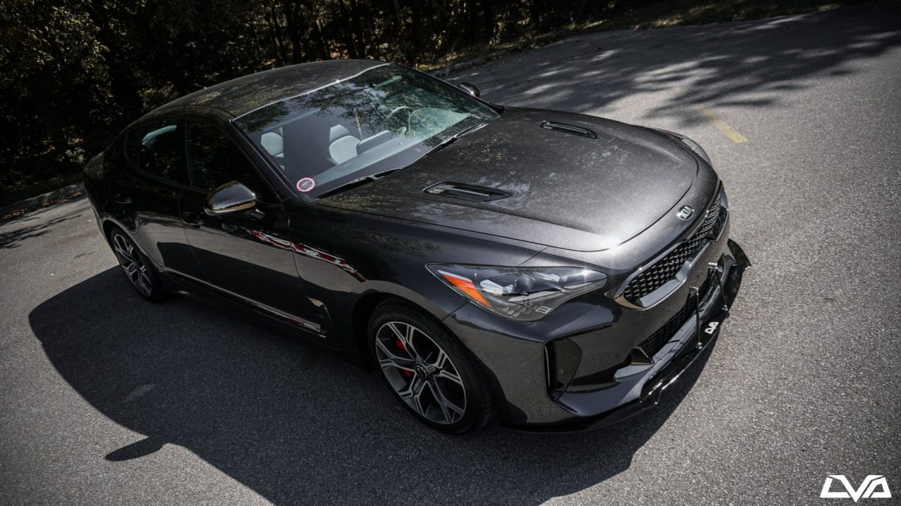 LiquiVinyl 2017-2021 Kia Stinger GT Front Splitter - Image 4