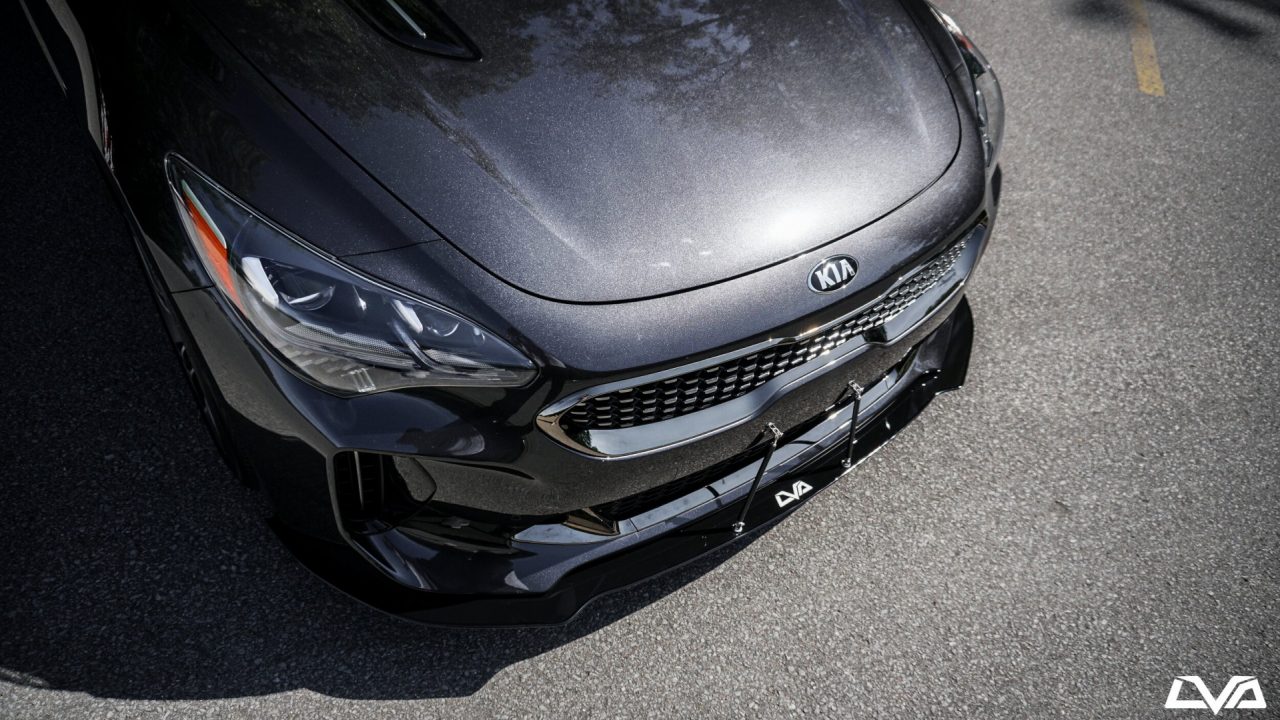 LiquiVinyl 2017-2021 Kia Stinger GT Front Splitter - Image 7