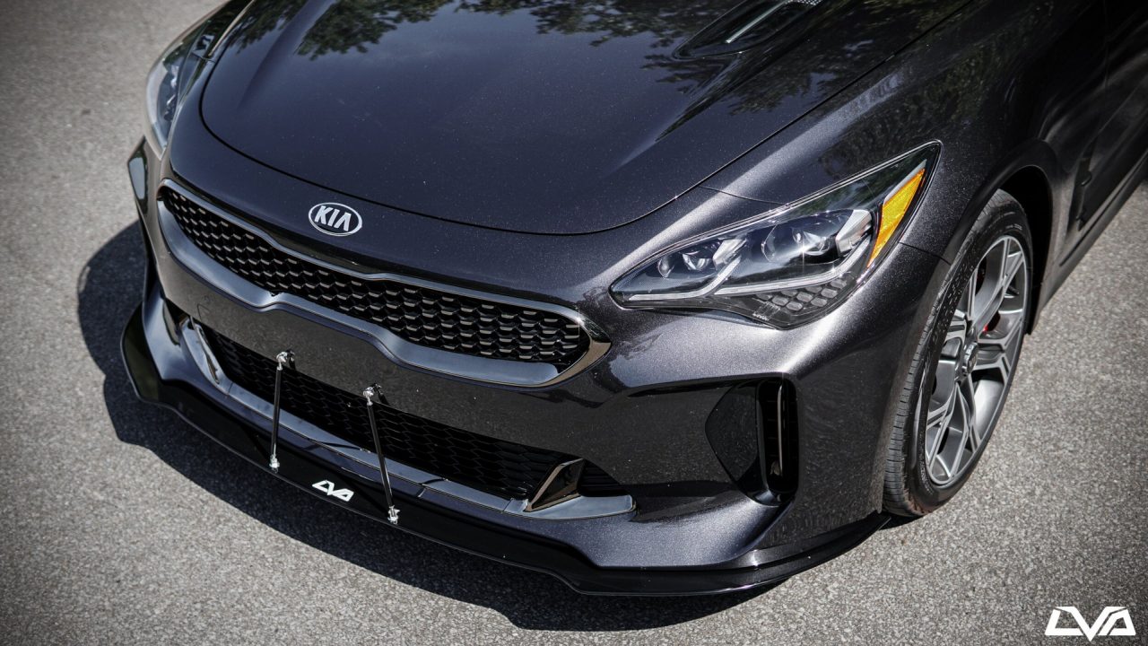 LiquiVinyl 2017-2021 Kia Stinger GT Front Splitter - Image 6