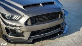 LiquiVinyl 2015-2017 Ford Mustang GT350 (MP Concepts Bumper) Front Splitter - Image 1