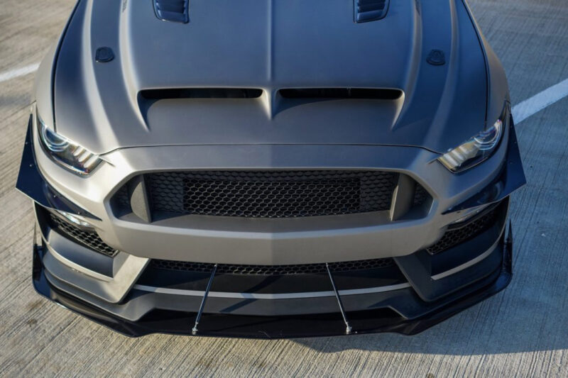 LiquiVinyl 2015-2017 Ford Mustang GT350 (MP Concepts Bumper) Front Splitter