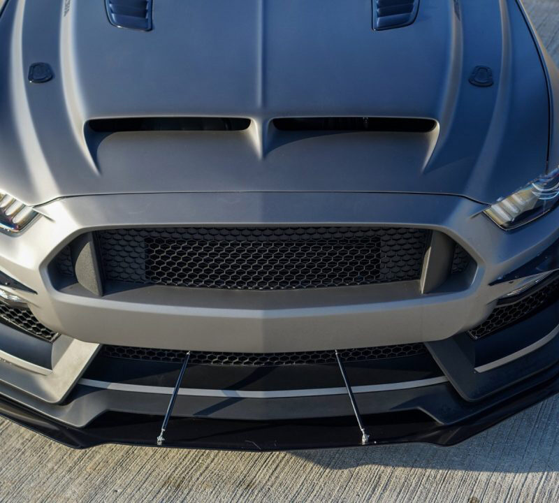 LiquiVinyl 2015-2017 Ford Mustang GT350 (MP Concepts Bumper) Front Splitter