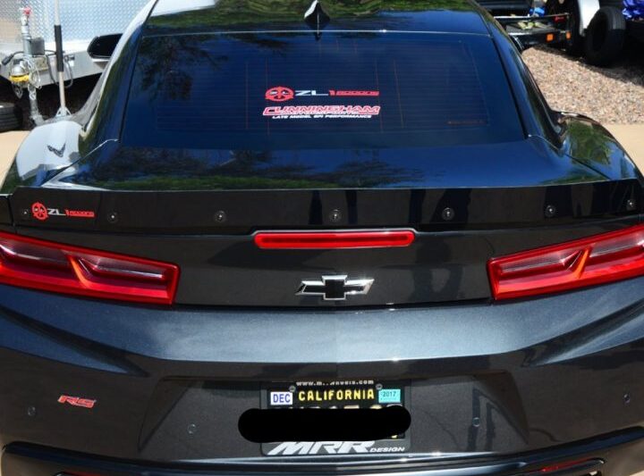 ZL1 Addons 2016-2024 Chevrolet Camaro OEM Wickerbill Wing