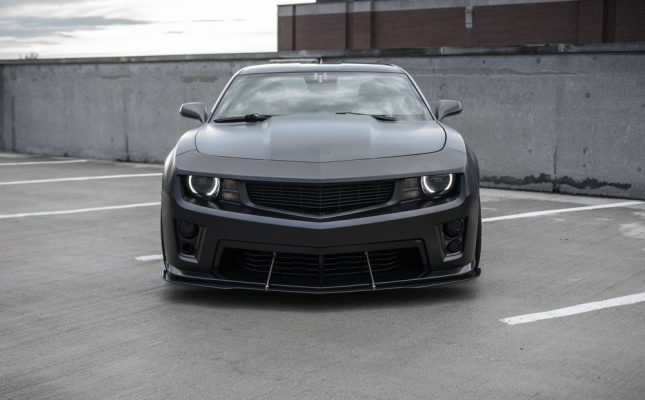 LiquiVinyl 2010-2015 Chevrolet Camaro V.3 Front Splitter