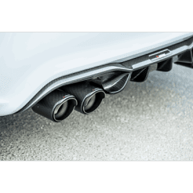 Akrapovic 2018 M2 Competition Slip-On Line (Titanium) with Carbon Fiber Tips for BMW M2 - Image 3