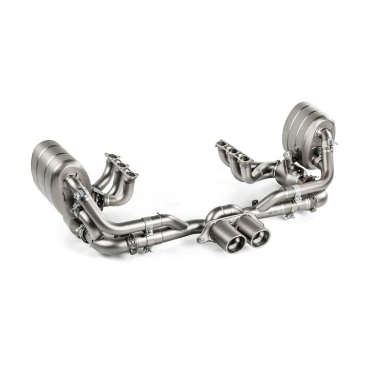 Akrapovic 2017-2020 Porsche GT3 RS 991.2 Evolution Titanium Header Set (Street Version) - Image 5