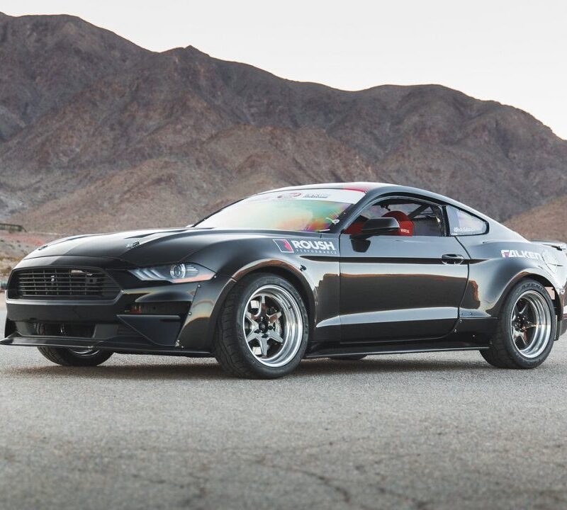 Anderson Composites 2018-2023 Ford Mustang Carbon Fiber Wide Body Kit Type-JTP