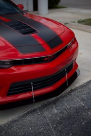 LiquiVinyl Camaro V.2 Front Splitter for Camaro - Image 4