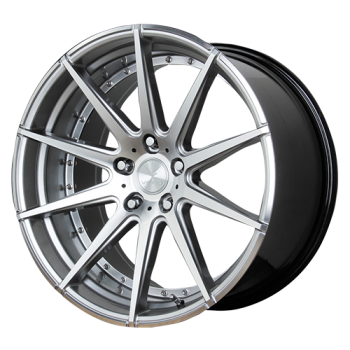 Verde Wheels V20 Insignia 20x10 5x114.3 (Gloss Hyper Silver Machined)