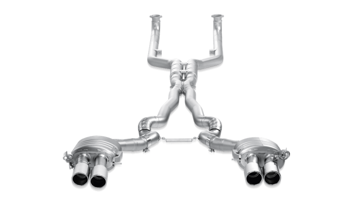 Akrapovic 2012-2016 BMW M5 Evolution Line Cat-Back Titanium Exhaust (Titanium Tips)