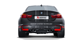 Akrapovic M4 Slip-On Line Titanium Exhaust (Carbon Tips) for BMW M4 - Image 2